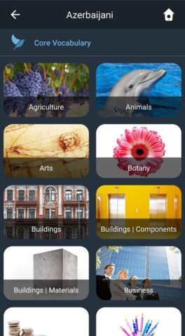 Учить азербайджанский на русск для Android — скриншот 2