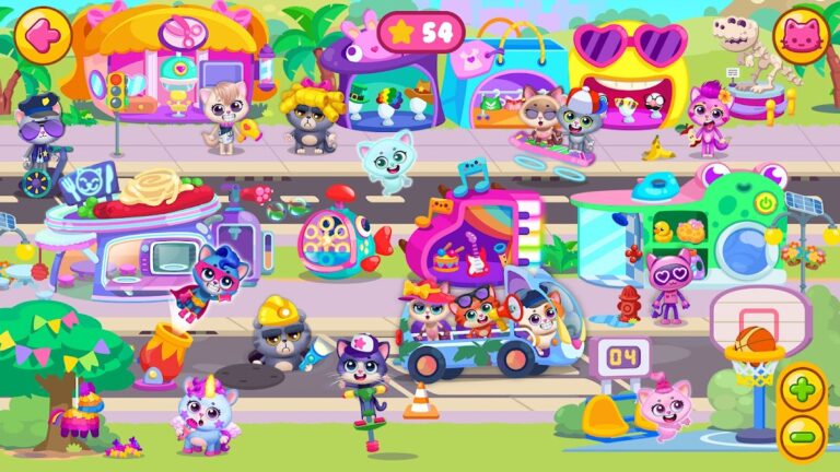 Little Kitty Town для Android — скриншот 1