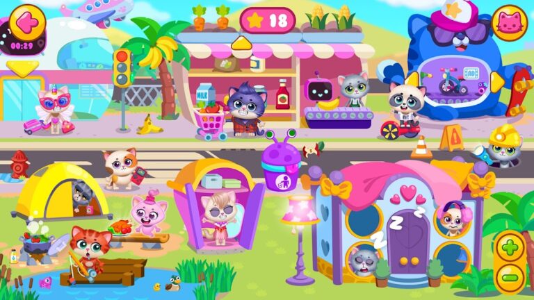 Little Kitty Town для Android — скриншот 2