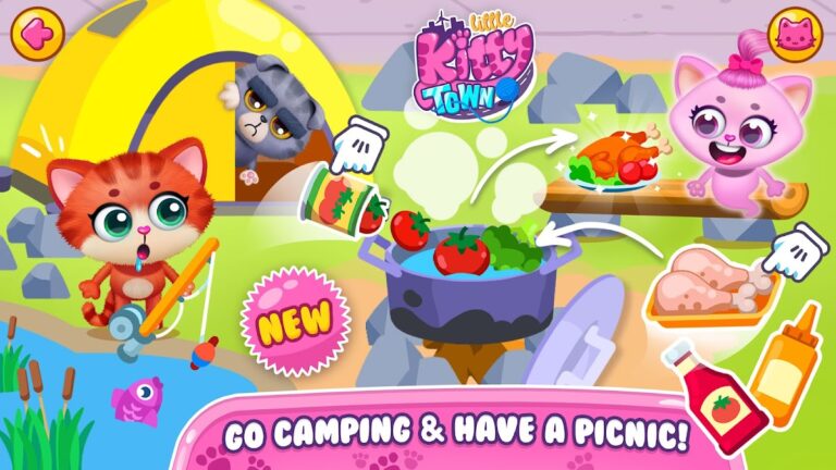 Little Kitty Town для Android — скриншот 5