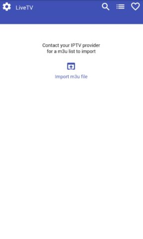 LiveTV для Android — скриншот 1