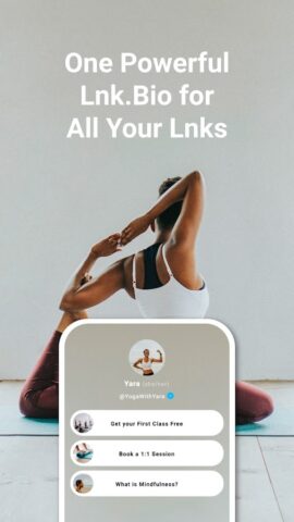 Lnk.Bio — link in bio для Android — скриншот 1