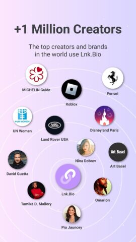 Lnk.Bio — link in bio для Android — скриншот 3