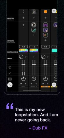 Loopy Pro: Looper DAW Sampler для iOS — скриншот 3