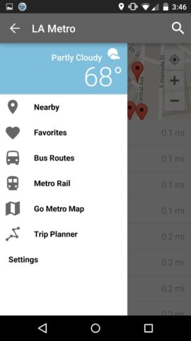 LA Metro and Bus — Transit для Android — скриншот 2