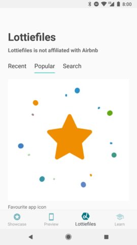 Lottie для Android — скриншот 4