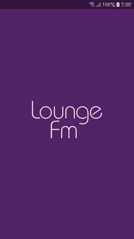 Lounge FM для Android — скриншот 1