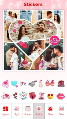 Коллаж Сердце — Рамки Любовь для Android — скриншот 4