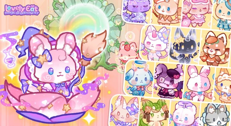 Lovely Cat: Magic Academy City для Android — скриншот 2