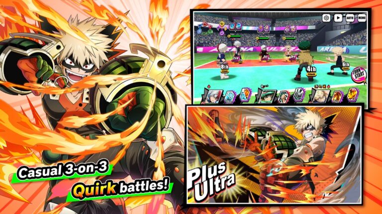 MY HERO ULTRA IMPACT для Android — скриншот 3