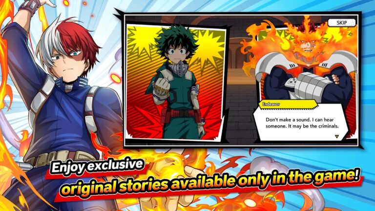 MY HERO ULTRA IMPACT для Android — скриншот 5