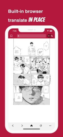 Переводчик манги — IsManga для Android — скриншот 3