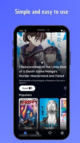 MangaHub для Android — скриншот 1