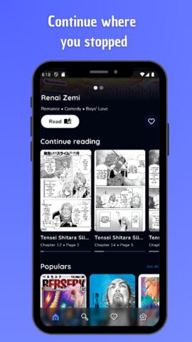 MangaHub для Android — скриншот 3