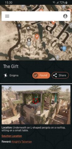 Map Genie: AC Mirage Map для Android — скриншот 3
