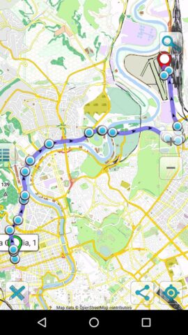 Карта Рим офлайн для Android — скриншот 2