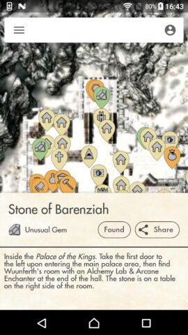 MapGenie: Skyrim Map для Android — скриншот 3