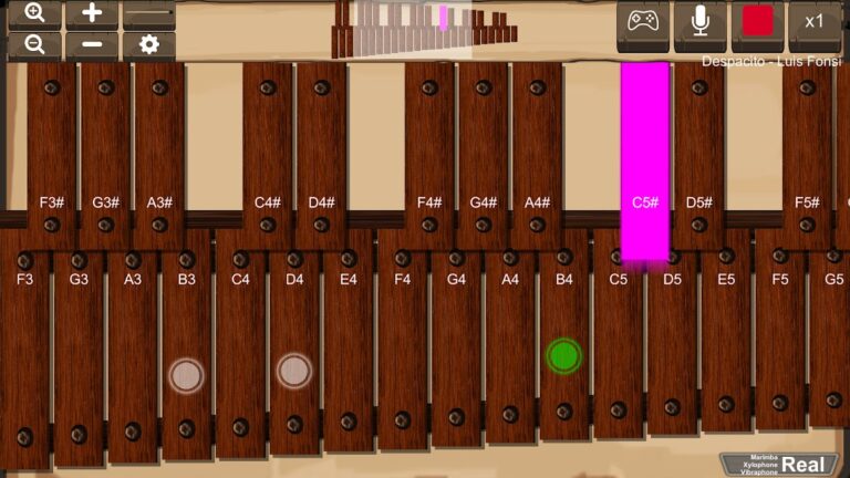 Marimba, Xylophone, Vibraphone для Android — скриншот 1