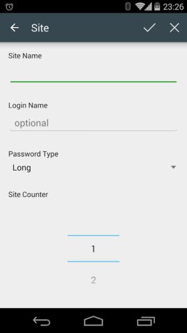 Master Password для Android — скриншот 3