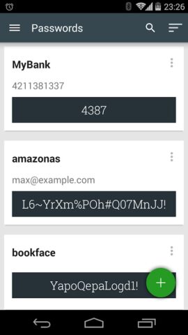 Master Password для Android — скриншот 4