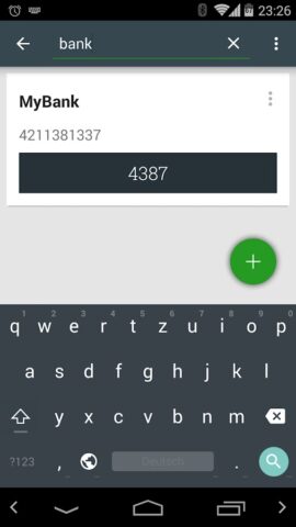 Master Password для Android — скриншот 5