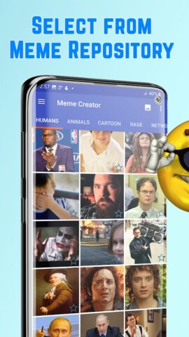Создание мемов и смешных фото для Android — скриншот 5