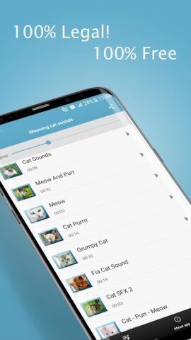 Звуки Кошек — Рингтоны для Android — скриншот 3