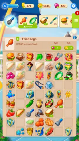 Кафе игра: соединяй и совмещай для Android — скриншот 3