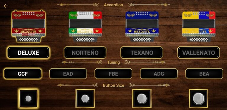 Мезкитовый аккордеон для Android — скриншот 5