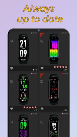 Mi Band 6 Циферблаты для Android — скриншот 4