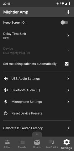 Mightier Amp для Android — скриншот 5