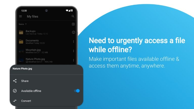 MobiDrive Cloud Storage & Sync для Android — скриншот 4