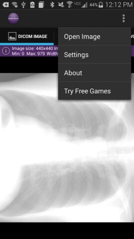 Mobile Dicom Viewer для Android — скриншот 5