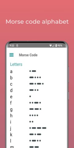 Morse Code Encoder & Decoder для Android — скриншот 4