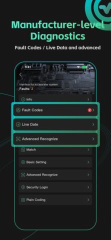 MotorSure MB Car Diagnostics для iOS — скриншот 2