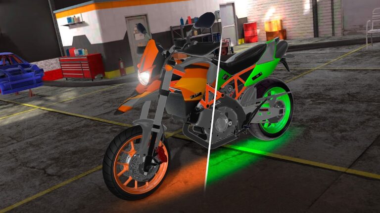Motorcycle Real Simulator для Android — скриншот 2