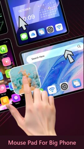 Mouse Cursor For Big PhoneFull для Android — скриншот 2