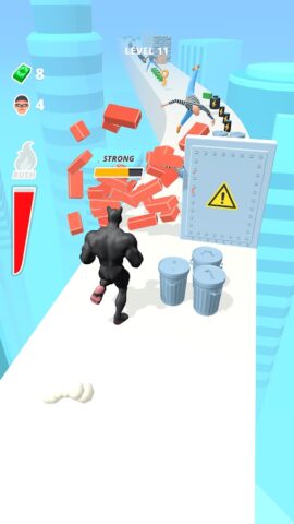Muscle Rush: Динамичный раннер для Android — скриншот 4