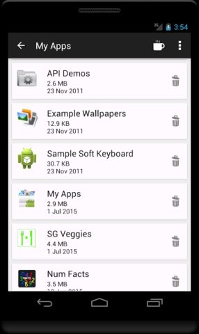 My Apps для Android — скриншот 1