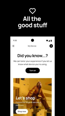 My Device by HMD для Android — скриншот 1