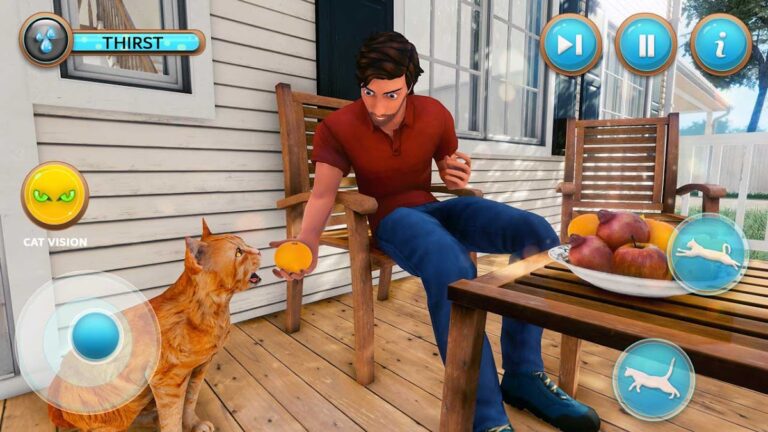 My little kitten Кот симулятор для Android — скриншот 5