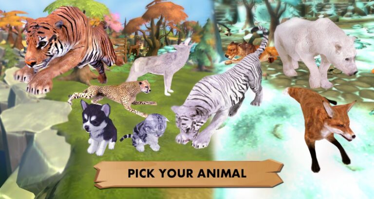 My Wild Pet: Online Animal Sim для Android — скриншот 1