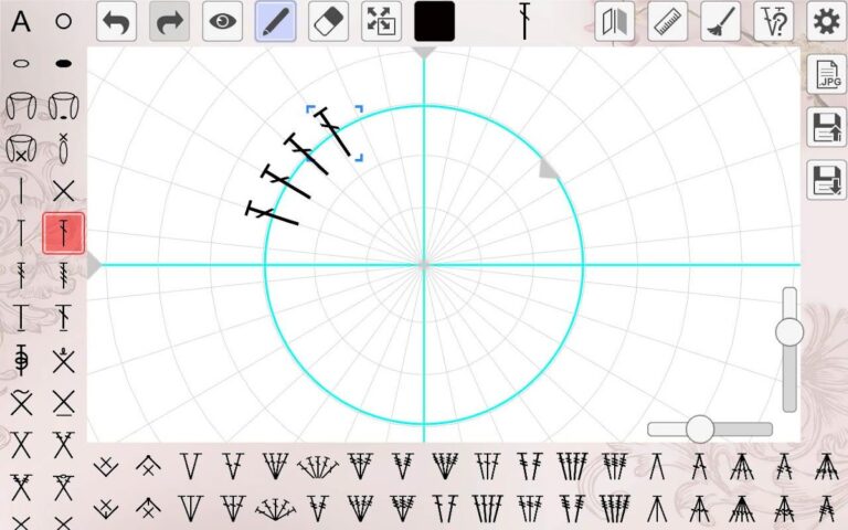 Конструктор вязания крючком для Android — скриншот 5