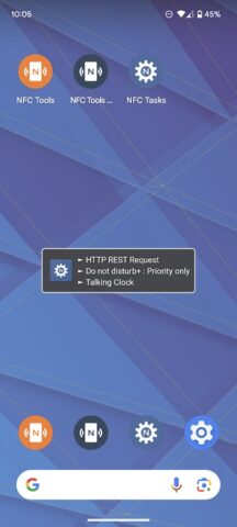 NFC Tasks для Android — скриншот 3