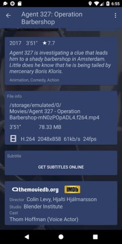 Nova Video Player для Android — скриншот 4