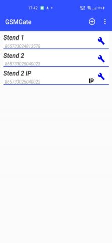 Naviset GSMGate для iOS — скриншот 1