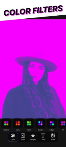 Neon – Фотоэффекты для Android — скриншот 1