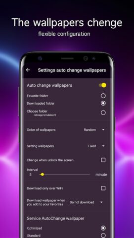 Неоновые обои | Неон от 7Fon для Android — скриншот 4