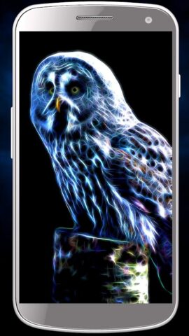 Обои неон — неоновые животные для Android — скриншот 5