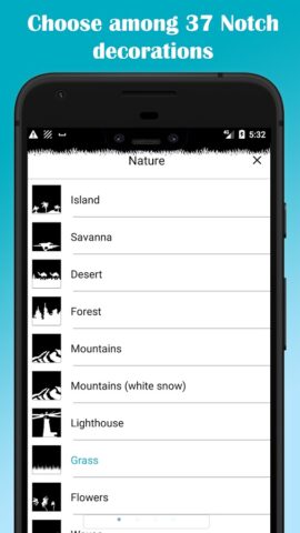 Notch Remover — убрать монобро для Android — скриншот 4
